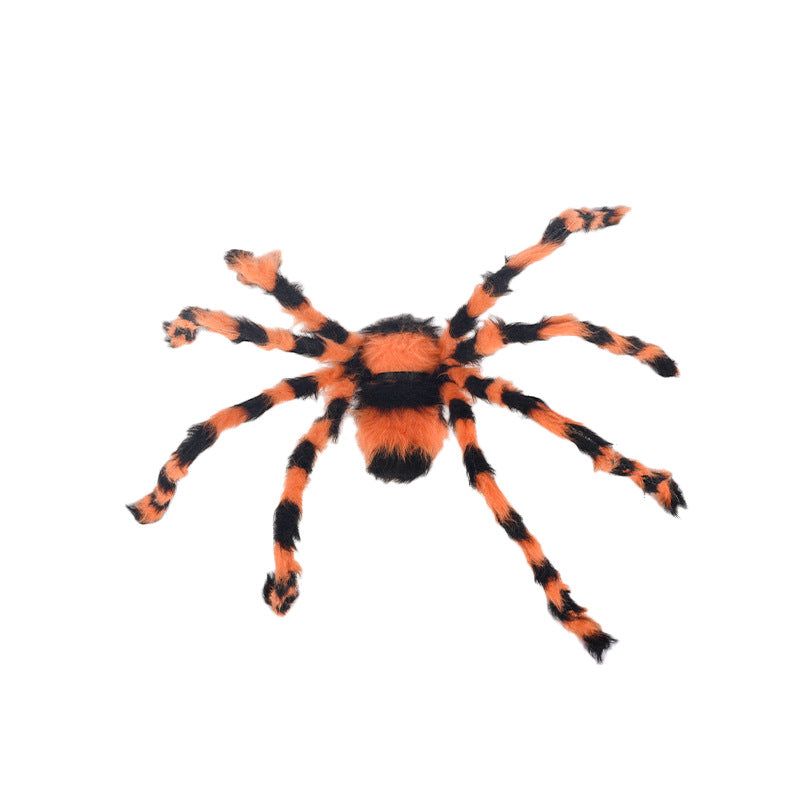 Realistic Plush Spider Decoration Bowlift