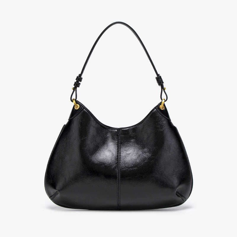 Sleek Modern Handheld Hobo Bag
