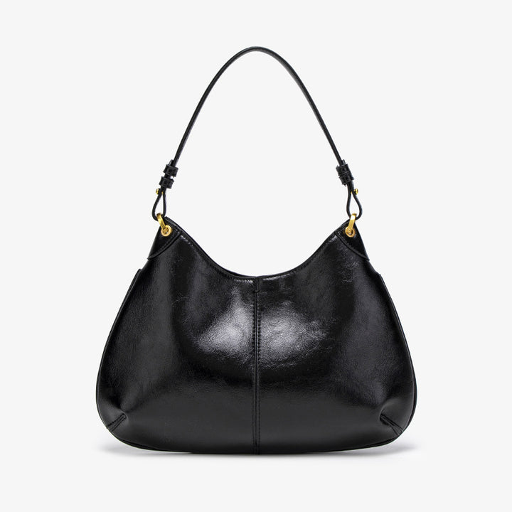 Sleek Modern Handheld Hobo Bag