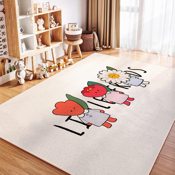 Playful Animal-Themed Area Rug Bowlift