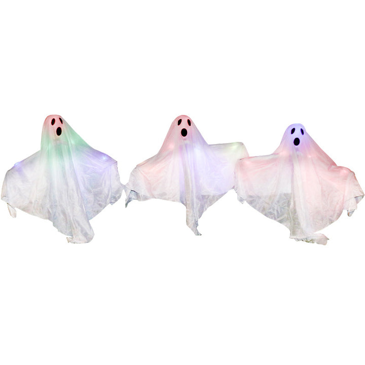 LED Light-Up Ghost Decoration Bowlift