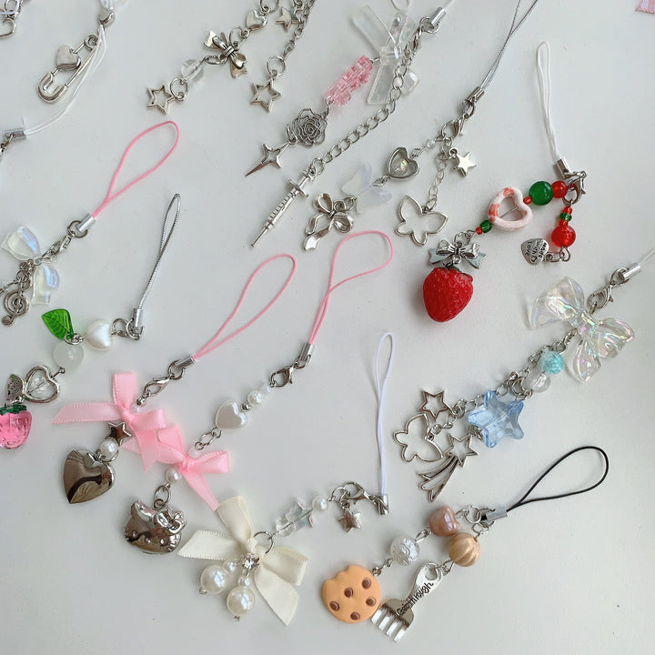 Charm Beaded Phone Accessory Bowlift