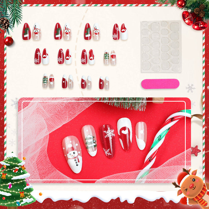 Festive Holiday Nail Art Set