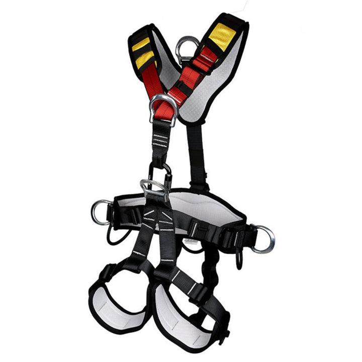 BowLift | XINDA XDA9516 Outdoor Climbing Polyester High-Strength Rope Adjustable Descender Full-Body Safety Harness