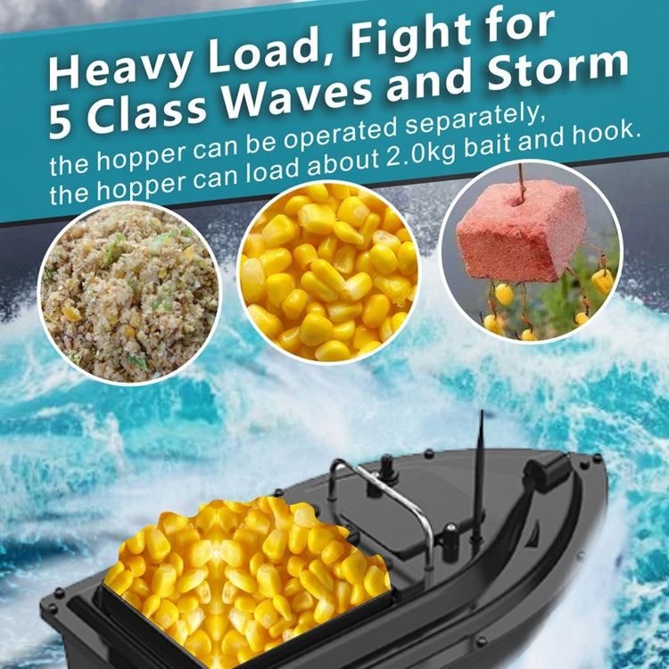 Smart RC Fishing Bait Boat with 2 kg Load Capacity and 500 m Remote Range