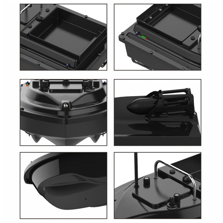 Smart RC Fishing Bait Boat with 2 kg Load Capacity and 500 m Remote Range
