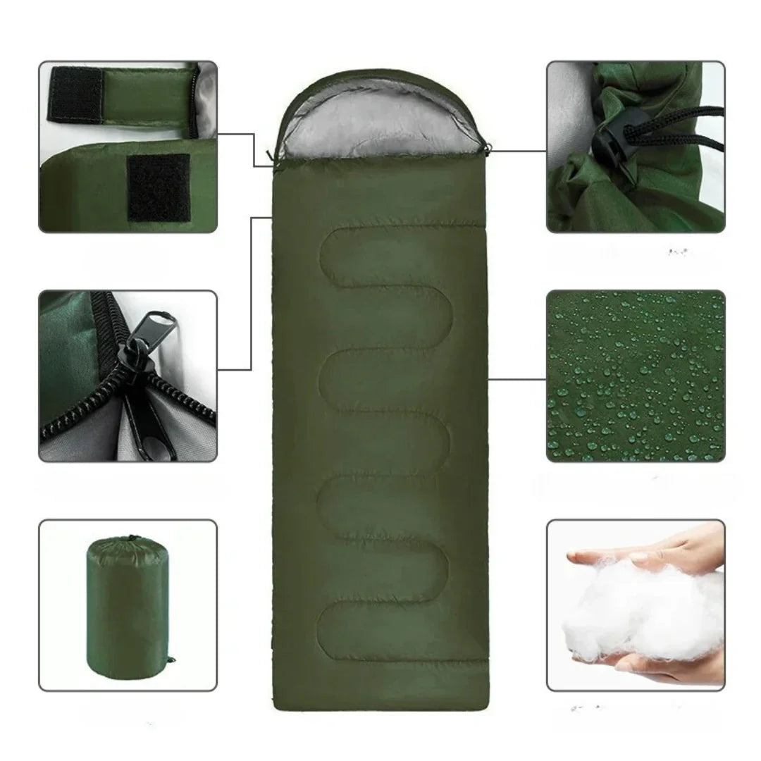 BowLift | Insulated camping sleeping bag for outdoor adventures