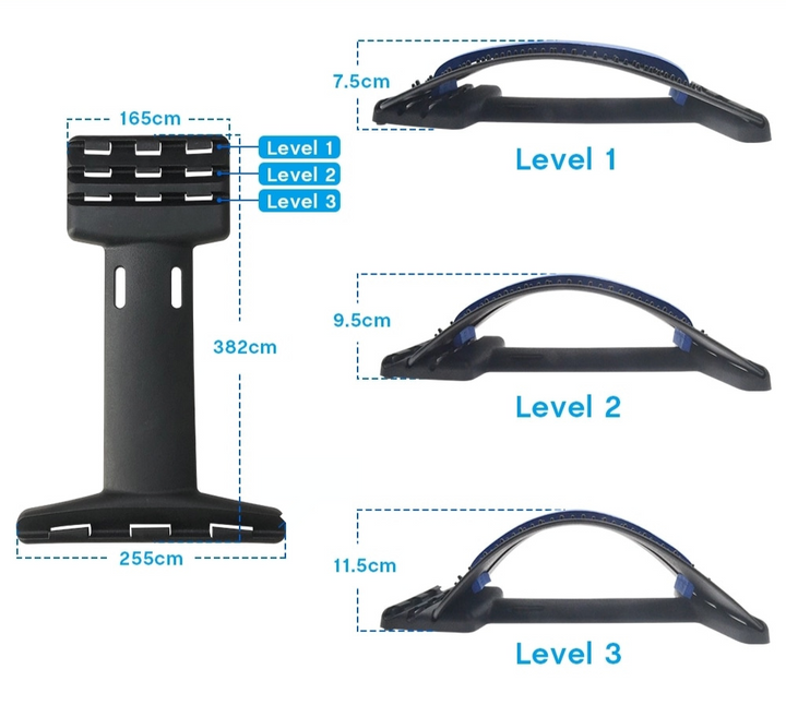 Ergonomic Back Massage Stretch Board Bowlift