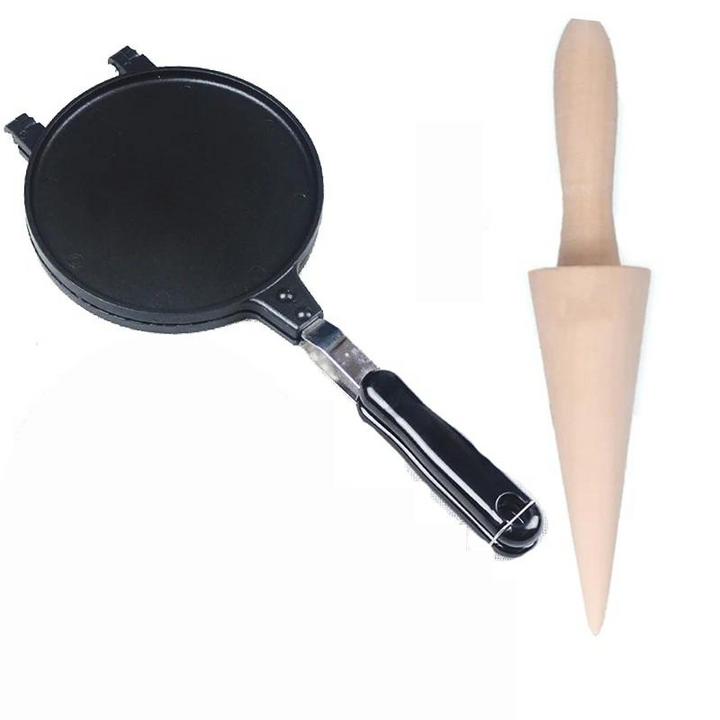 WaffleMaster Pan – Handy Waffle & Omelet Maker Bowlift