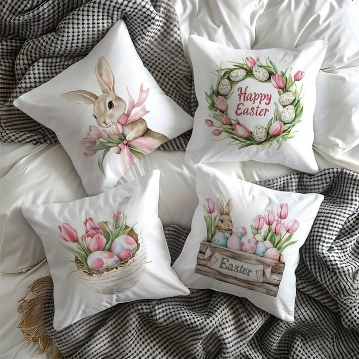 BowLift | Lulune Spring Easter Cushion Covers | 4pcs Set