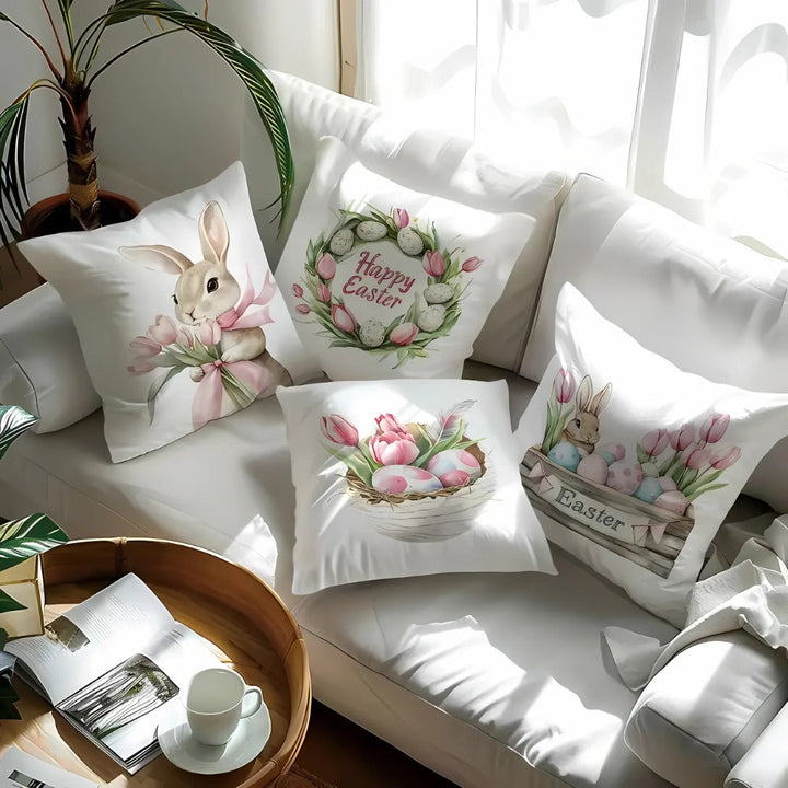 BowLift | Lulune Spring Easter Cushion Covers | 4pcs Set