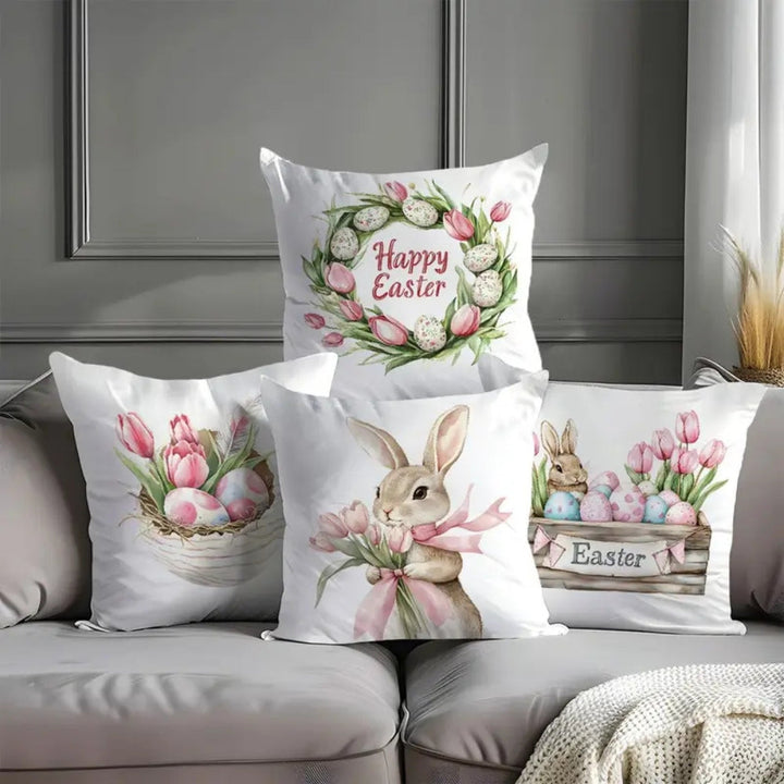 BowLift | Lulune Spring Easter Cushion Covers | 4pcs Set