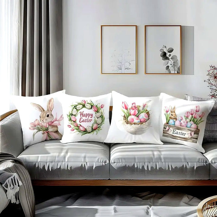 BowLift | Lulune Spring Easter Cushion Covers | 4pcs Set