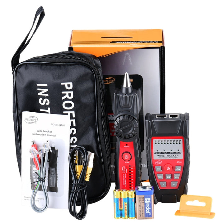 BowLift | BENETECH GT66 RJ11 / RJ45 Multifunctional Cable Tester Line Finder Network Cable Detector