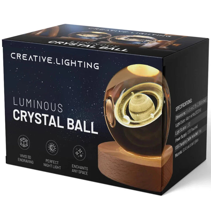 BowLift | 3D Engraved Crystal Ball - Celestia