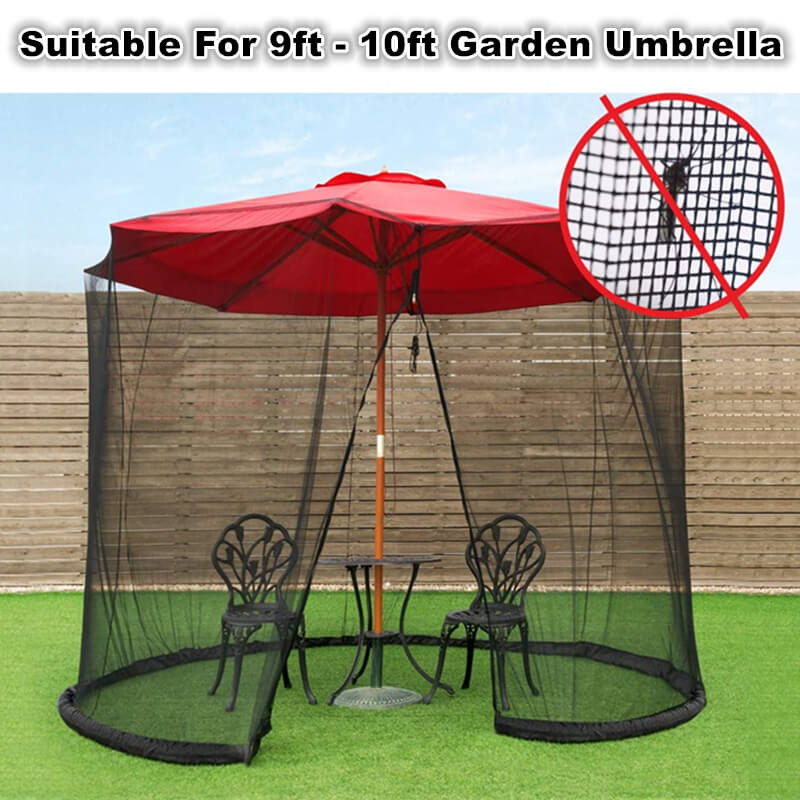 BowLift | Patio Umbrella Mosquito Net