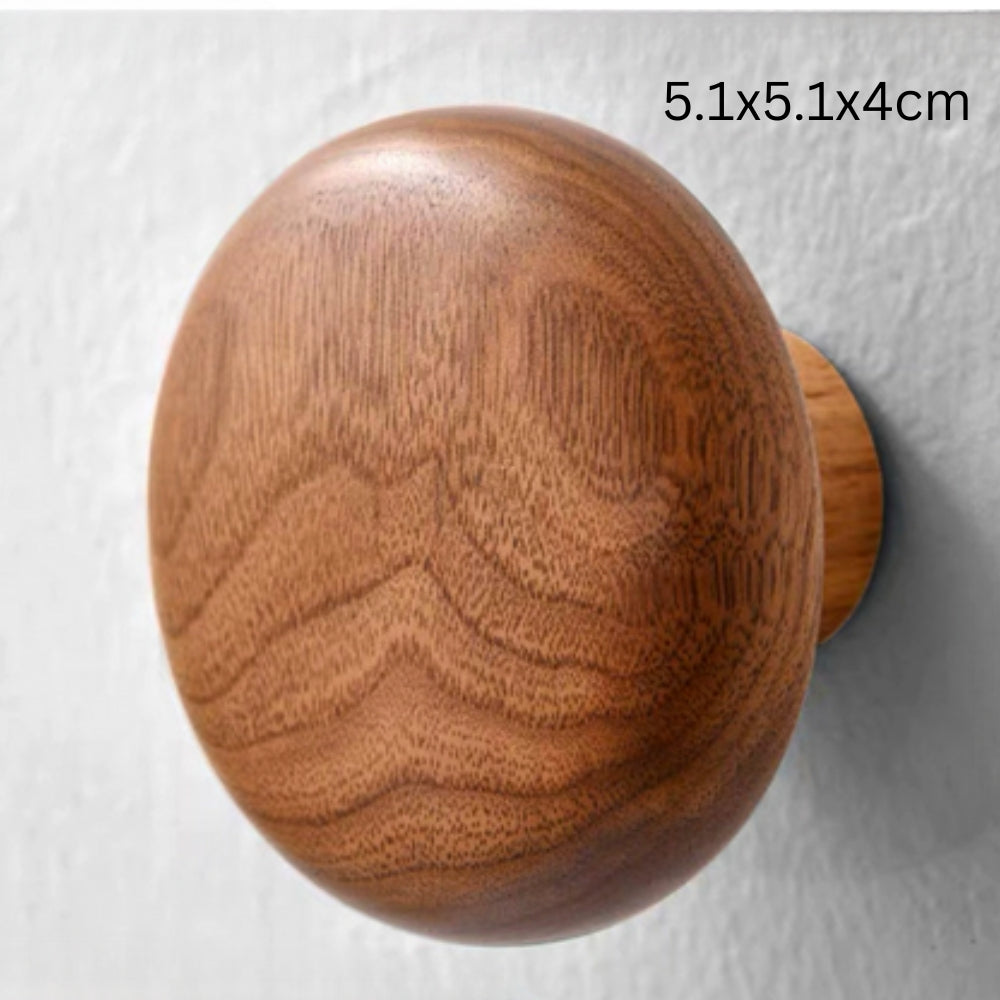 BowLift | Pebble Shape Wood Clothes Hook