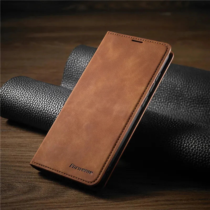 BowLift | Phone Case Leather Magnetic Shockproof Slim Cover
