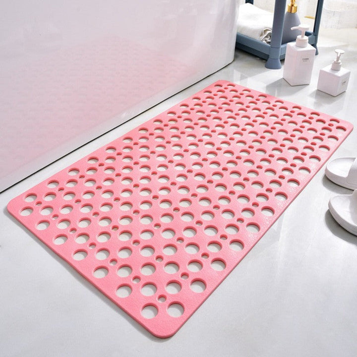 Non-Slip Shower Mat with Suction Cups, Quick-Drying Design