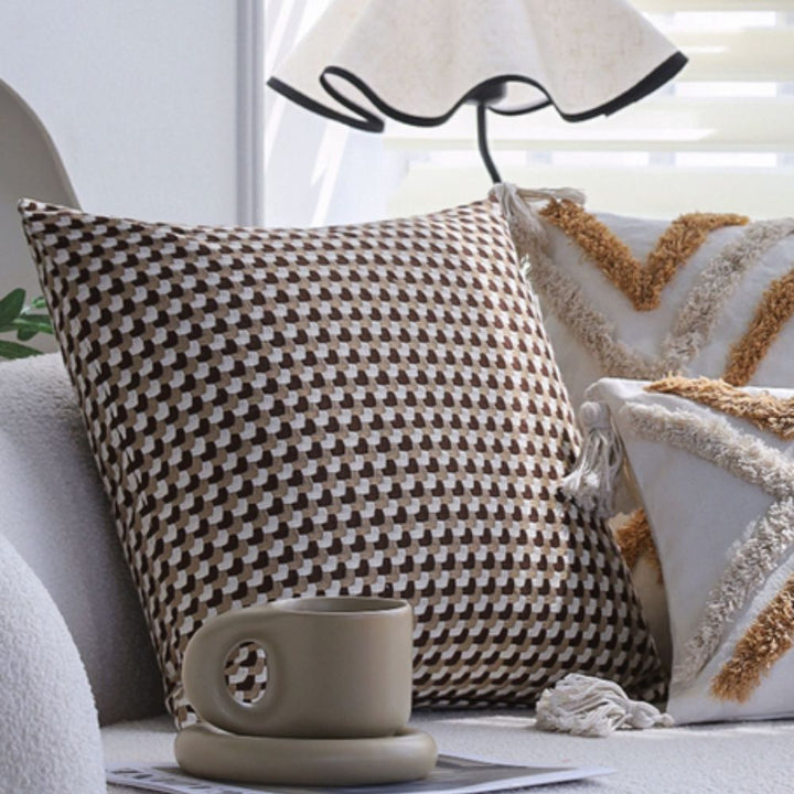BowLift | Pixel Weave Cushion Cover