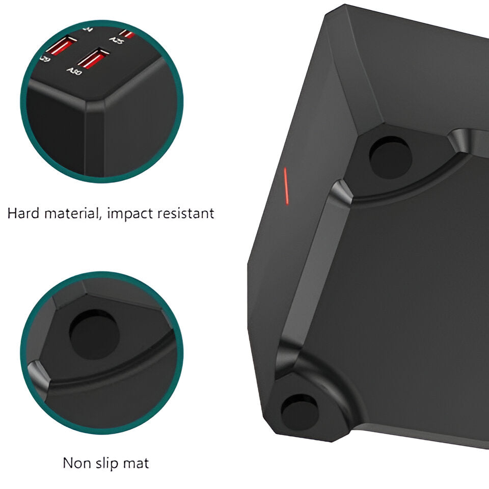 BowLift | PowerPort Pro – Universal Multi-USB Charging Station with 30 Ports (150W Output)