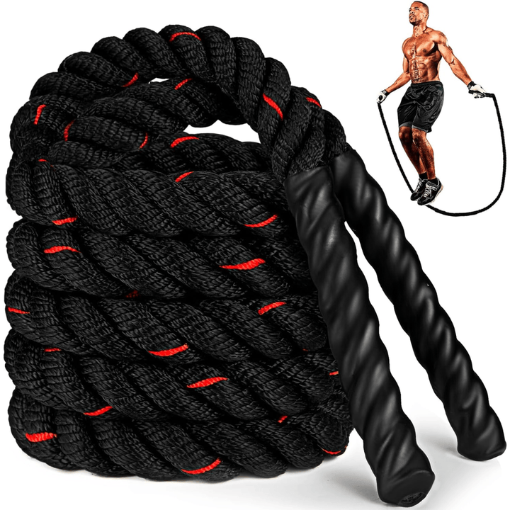 BowLift | Adjustable Jump Rope with Weights for Strength & Endurance Training