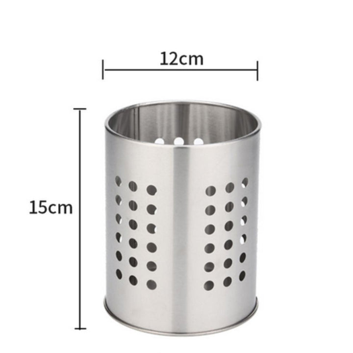 BowLift | Stainless Steel Utensil Holder with Hole