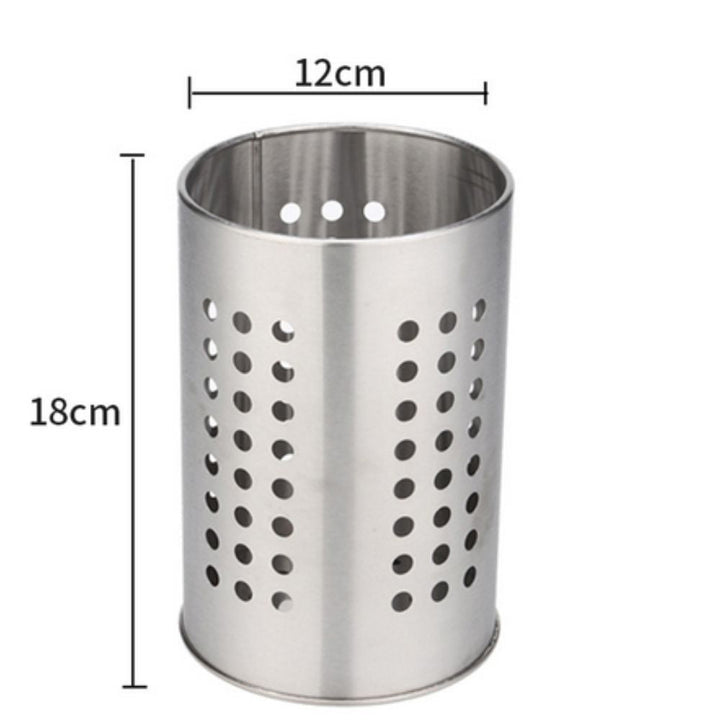 BowLift | Stainless Steel Utensil Holder with Hole