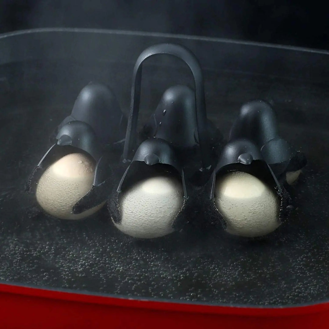 BowLift | 3-in-1 Egg Holder With Cute Penguin Design