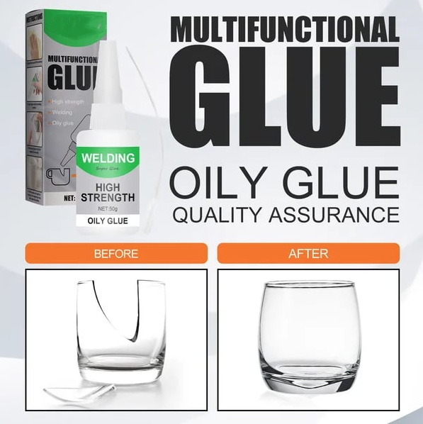 Multi-Purpose Strong Adhesive for Invisible Repairs