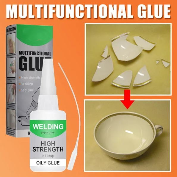 Multi-Purpose Strong Adhesive for Invisible Repairs