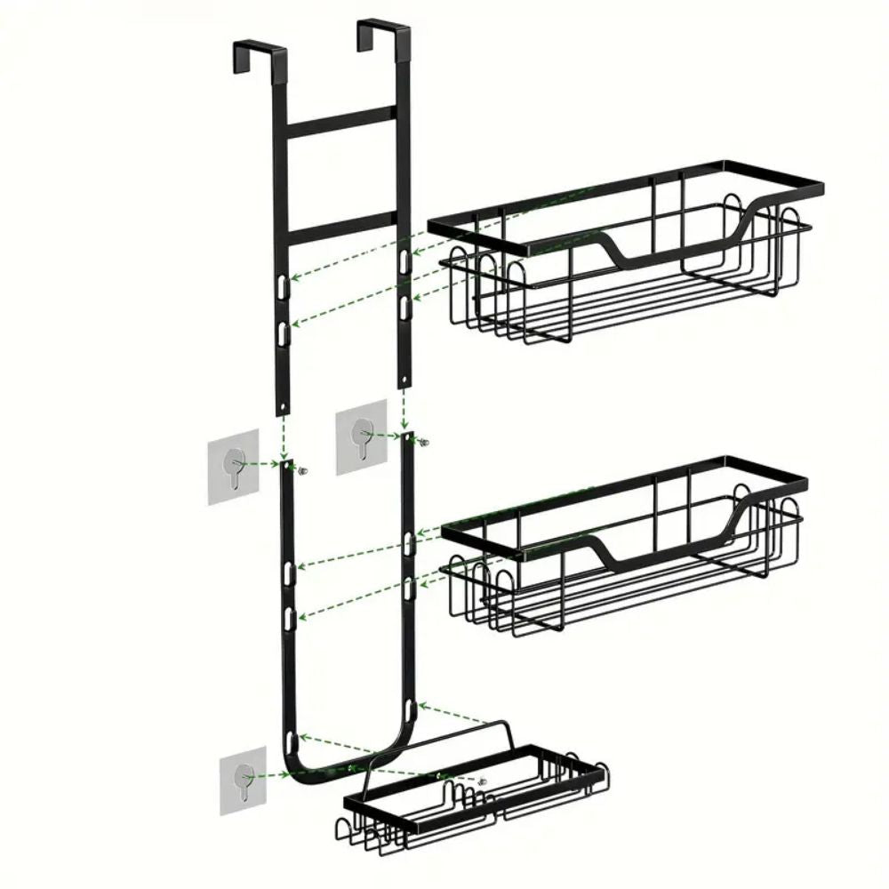 BowLift | Quick Reach Hanging Bathroom Caddy