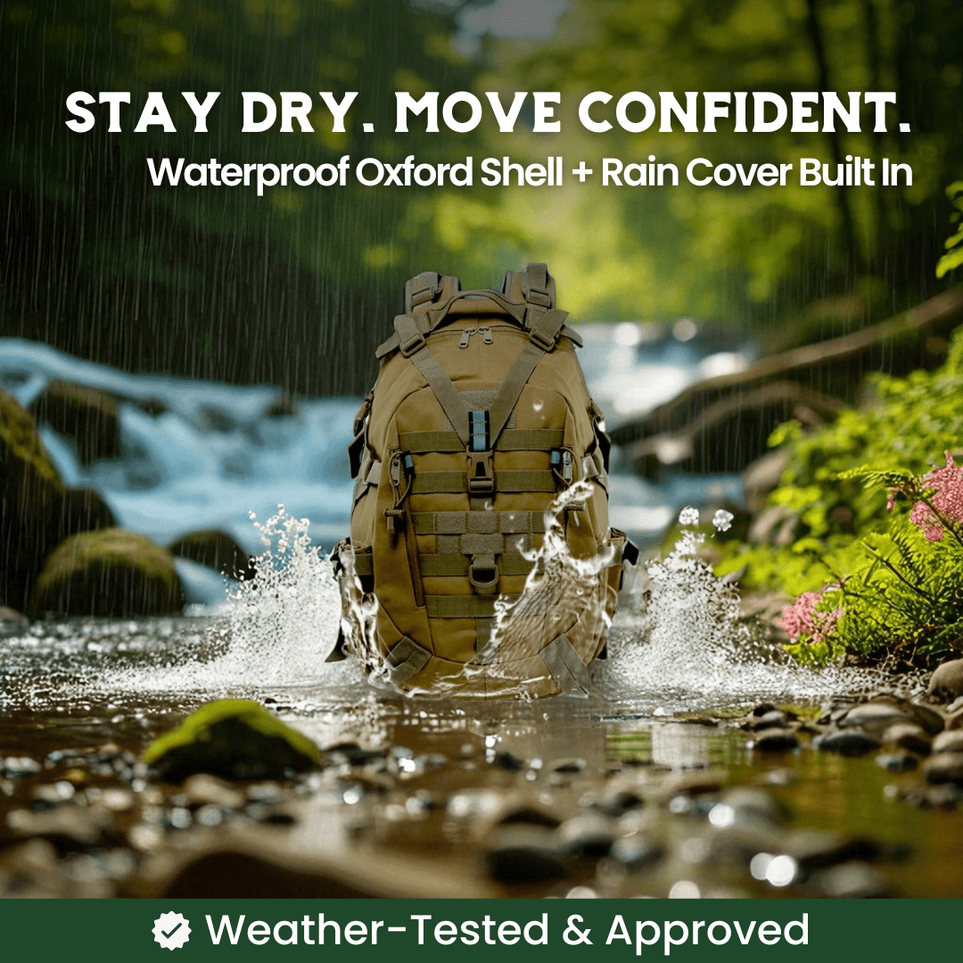 BowLift | 40L outdoor rucksack with waterproof military quality