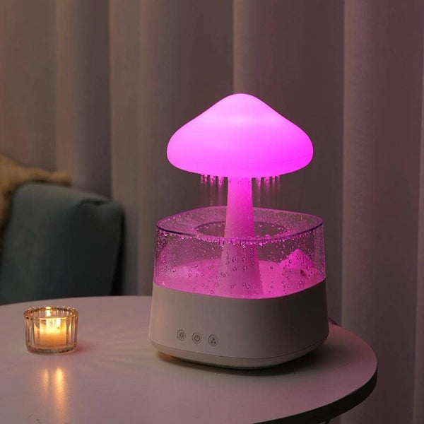 BowLift | Mushroom Cloud Rain Diffuser Relaxing Humidifier - Atumis