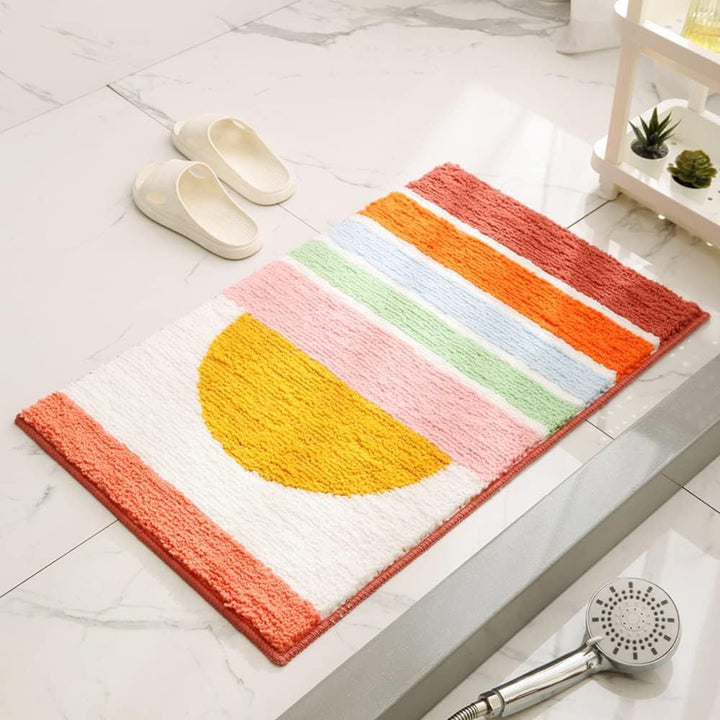 BowLift | Rainbow Sunset Soft Bath Mat