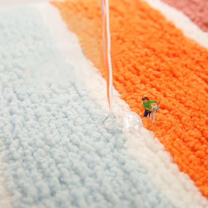 BowLift | Rainbow Sunset Soft Bath Mat