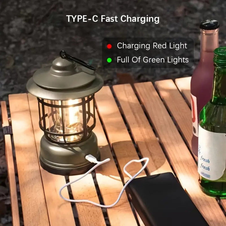 BowLift | Retro Glow Camping Lantern Lamp