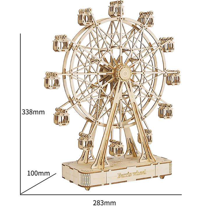 Mechanical Music Box - Ferris Wheel Bowlift