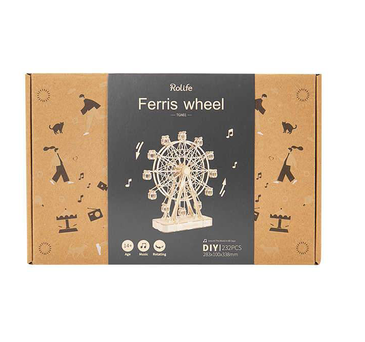 Mechanical Music Box - Ferris Wheel Bowlift