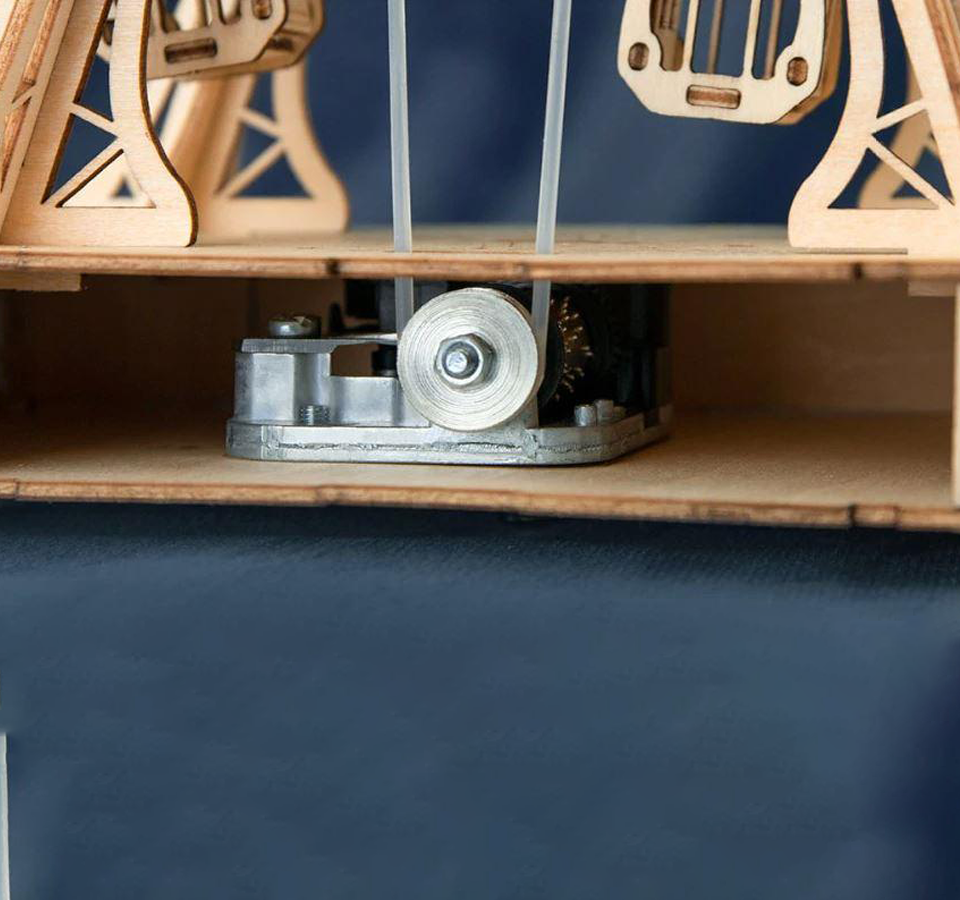 Mechanical Music Box - Ferris Wheel Bowlift