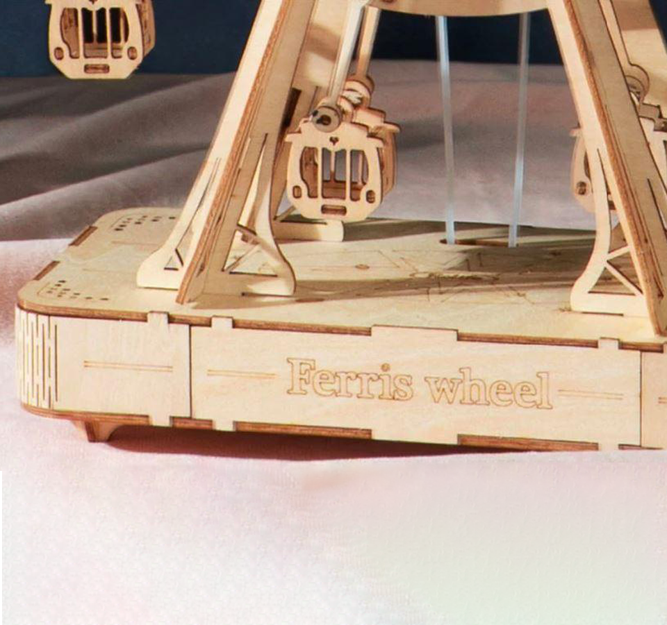 Mechanical Music Box - Ferris Wheel Bowlift
