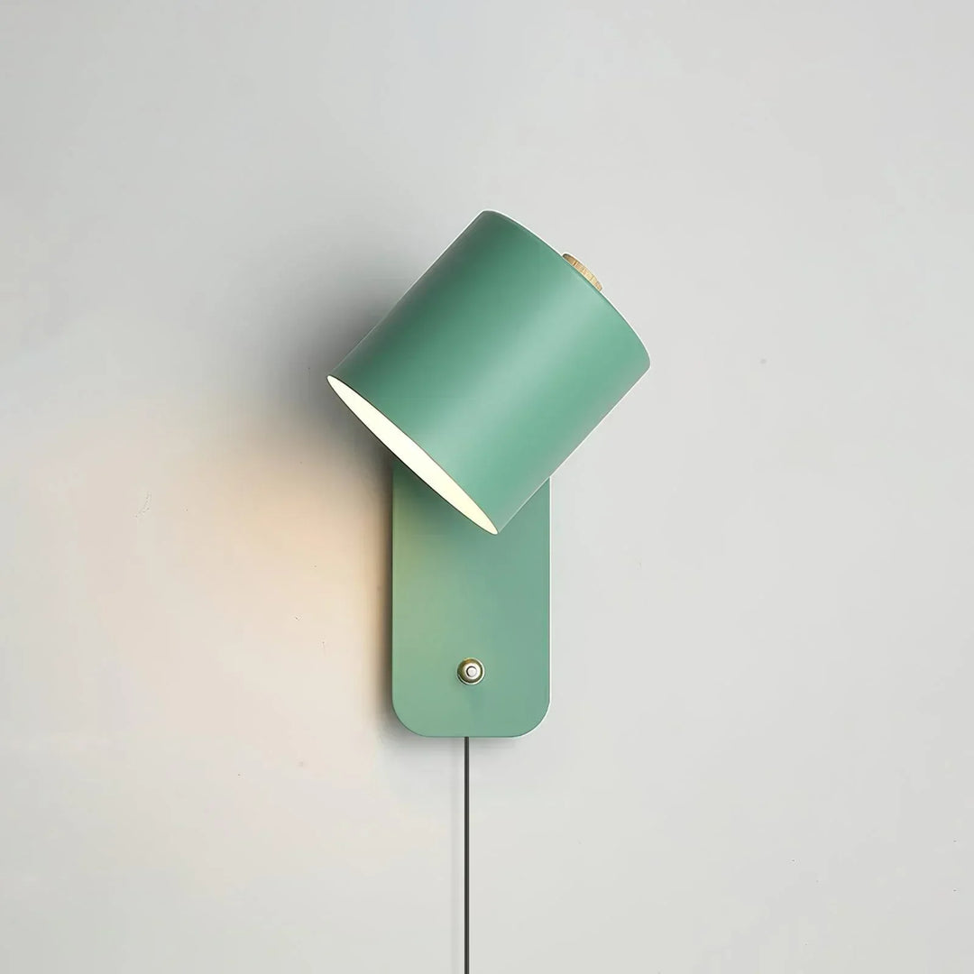 BowLift | Lunara | Cylindrical Wall Lamp with Plug-In Cord