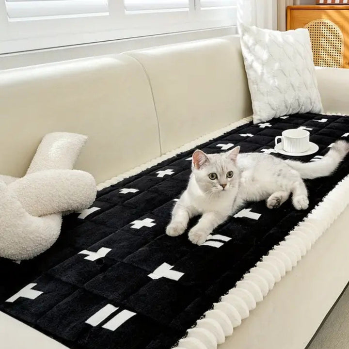 BowLift | Ruffled Cloud Edge Quilted Couch Cover