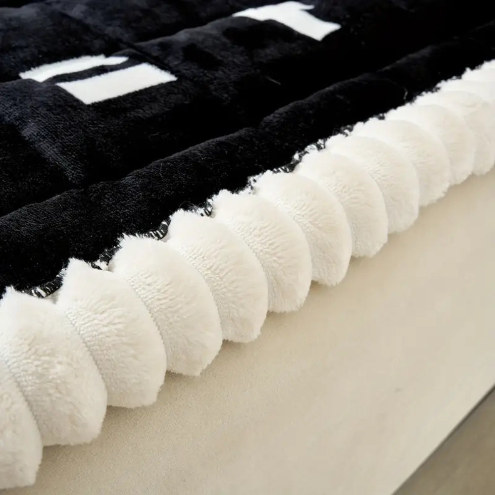 BowLift | Ruffled Cloud Edge Quilted Couch Cover