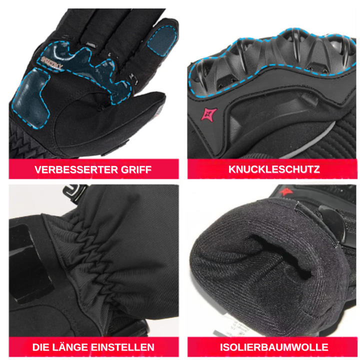 BowLift | Waterproof Motorcycle Gloves