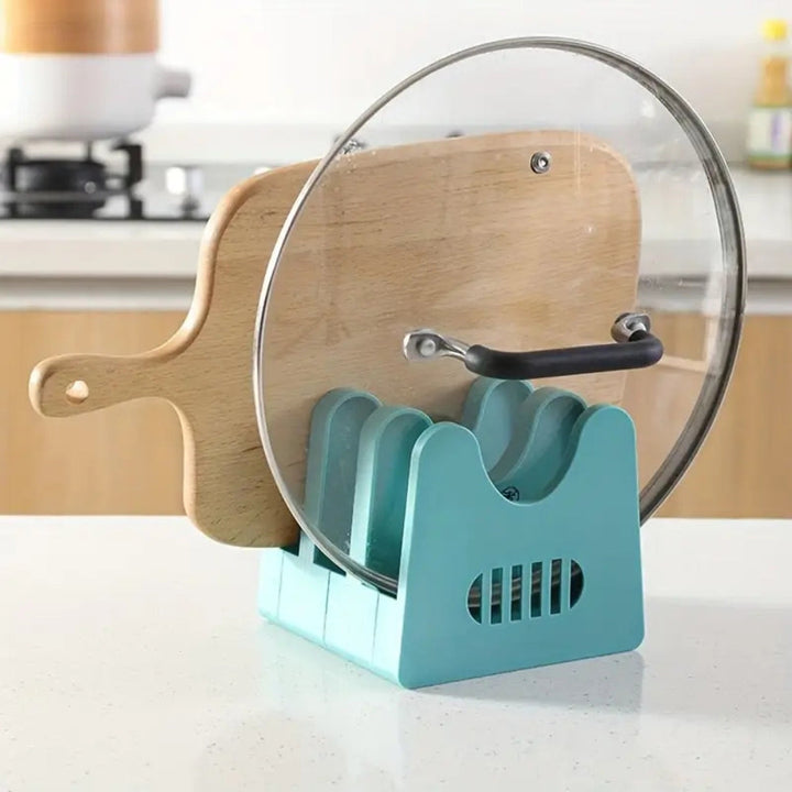 BowLift | ABS Pot Lid and Utensils Storage Rack