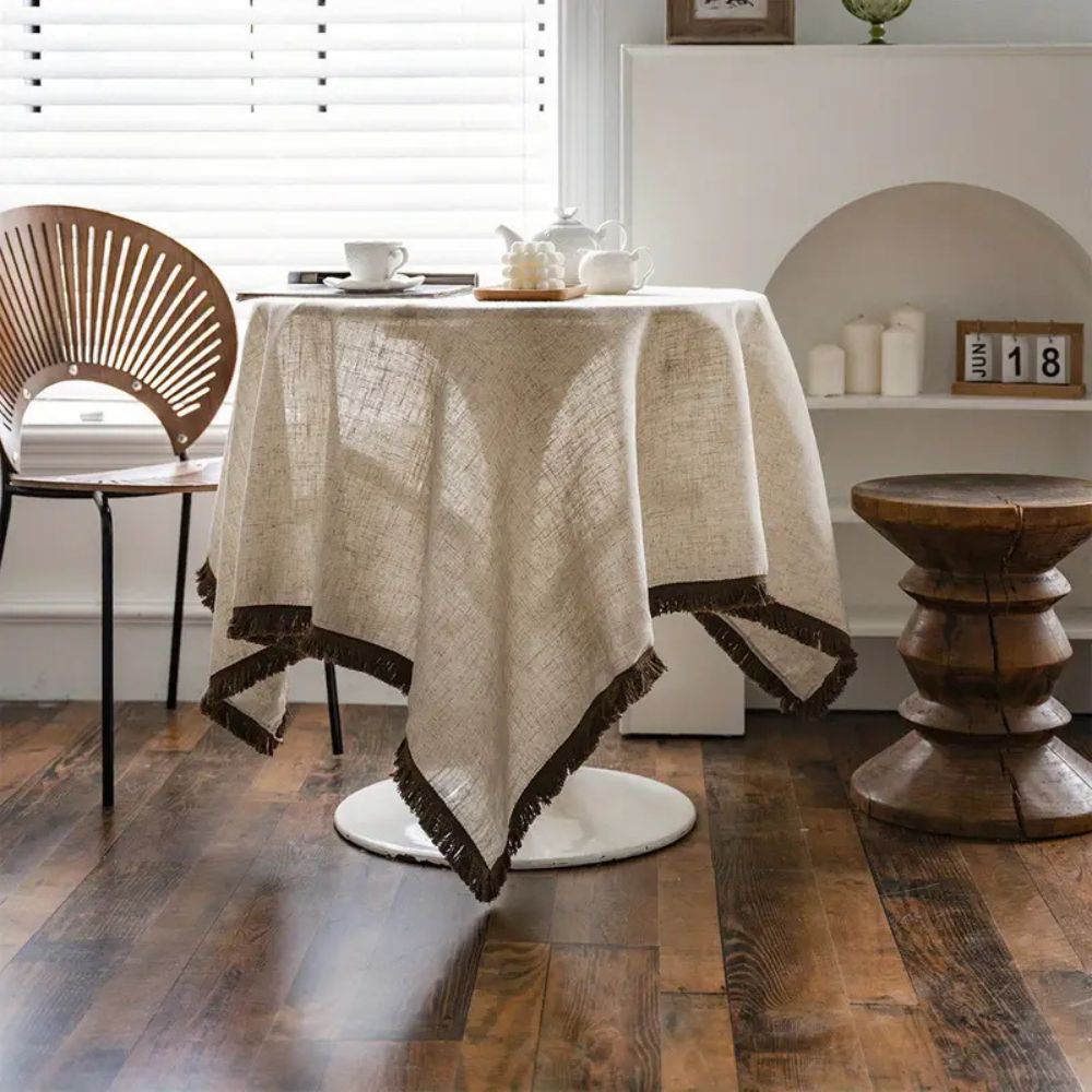 BowLift | Rustic Charm Tassel Tablecloth
