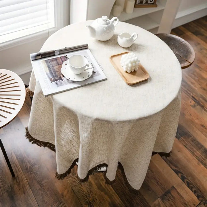 BowLift | Rustic Charm Tassel Tablecloth