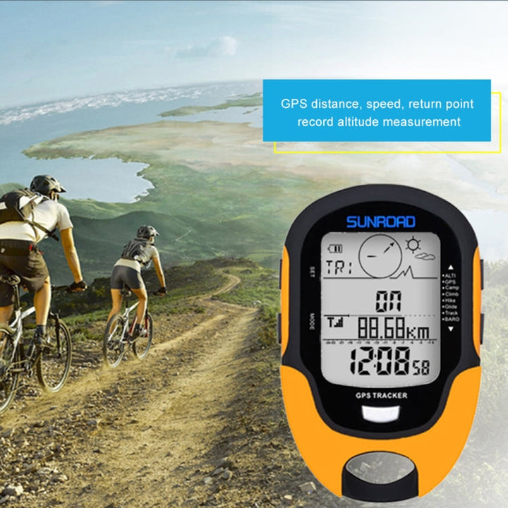 BowLift | SUNROAD Multi-Function LCD Digital Altimeter with Compass & Barometer & Thermometer & Hygrometer & Weather Forecast & LED Flashlight and Clock