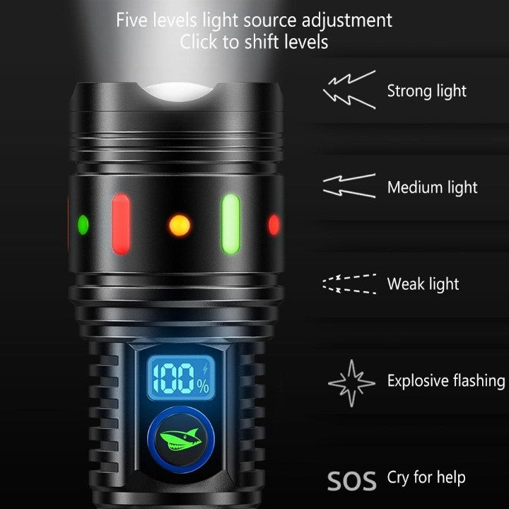 BowLift | Bright Blast Long Range Outdoor Flashlight